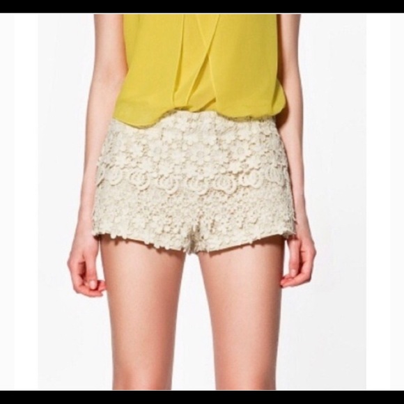Zara crochet shorts size small - Picture 5 of 6